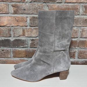 Size 11 | NEW [ Lucky Brand ] Women's Gray Mid Calf Boots